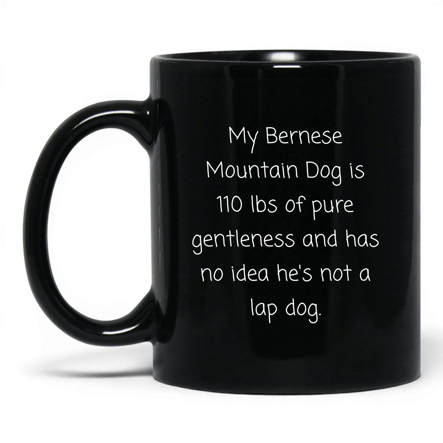 Bernese Mountain Dog Mug – 11oz Black Mug