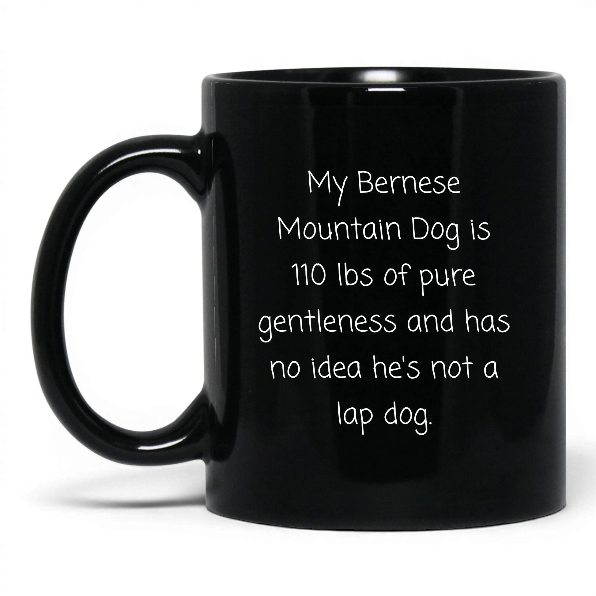 Bernese Mountain Dog Mug – 11oz Black Mug