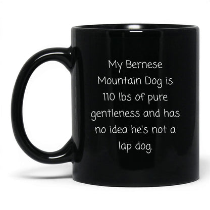 Bernese Mountain Dog Mug – 11oz Black Mug