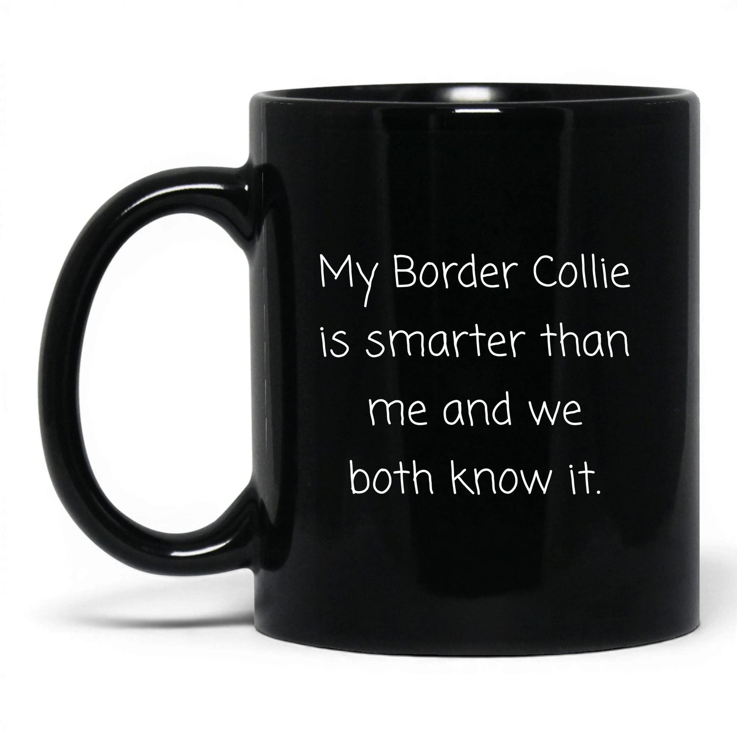 Border Collie Dog Lover Mug – 11oz Black Mug