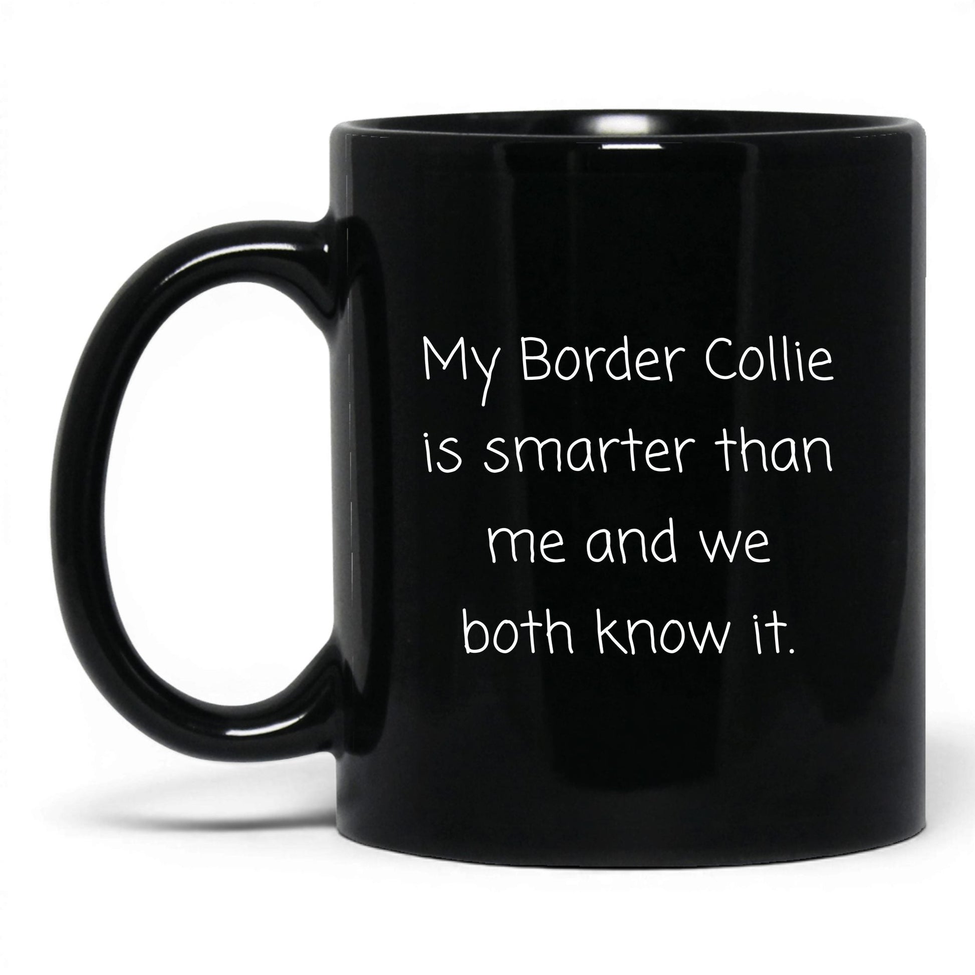 Border Collie Dog Lover Mug – 11oz Black Mug