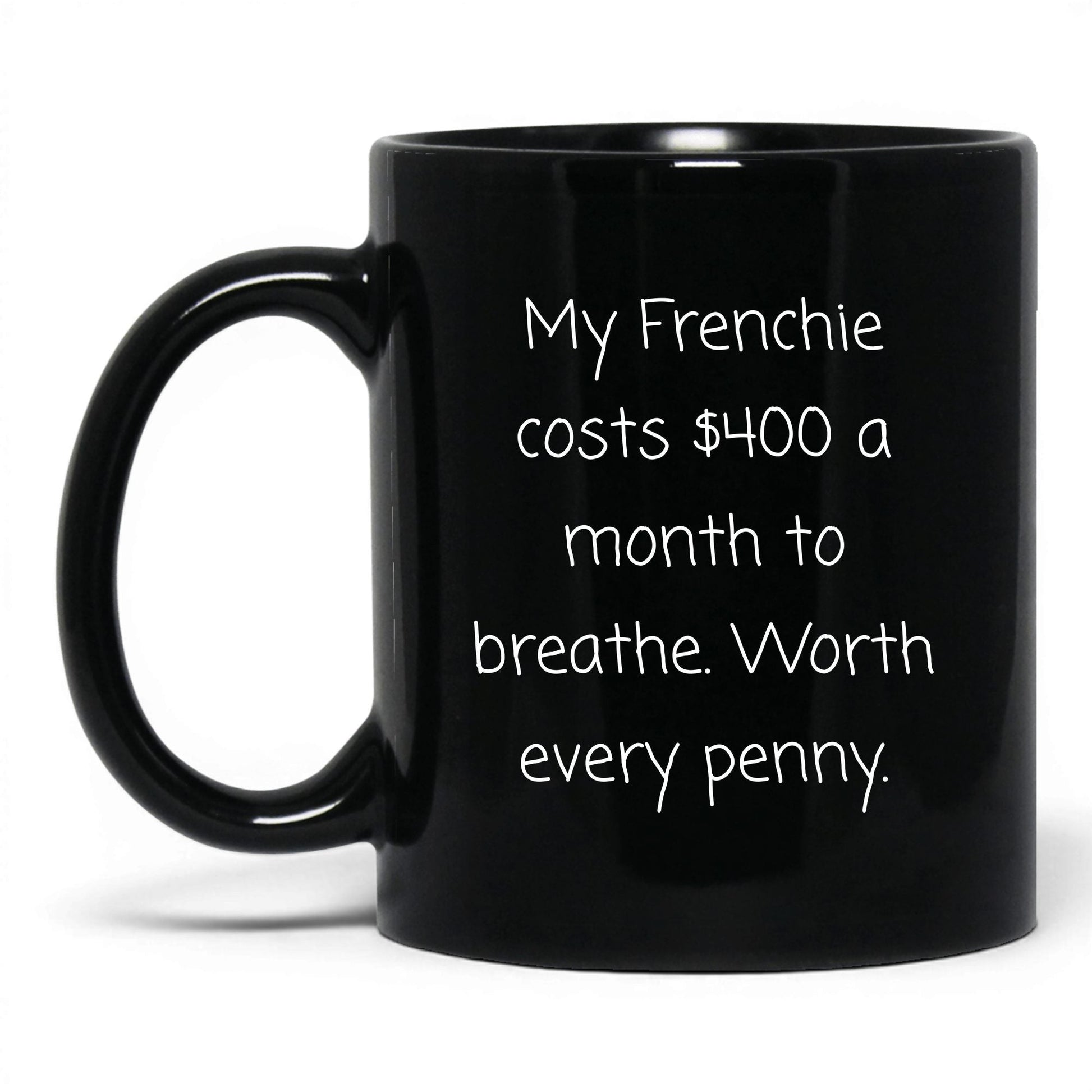 French Bulldog Mug – 11oz Black Mug