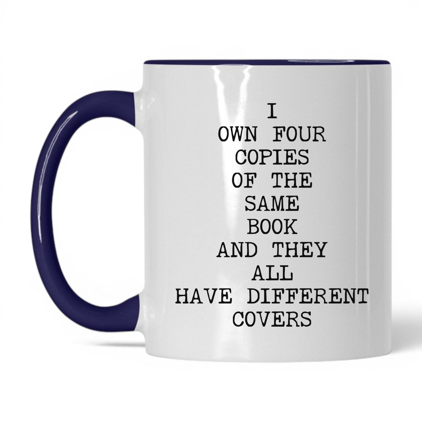 Four Copies Different Covers Coffee Mug
