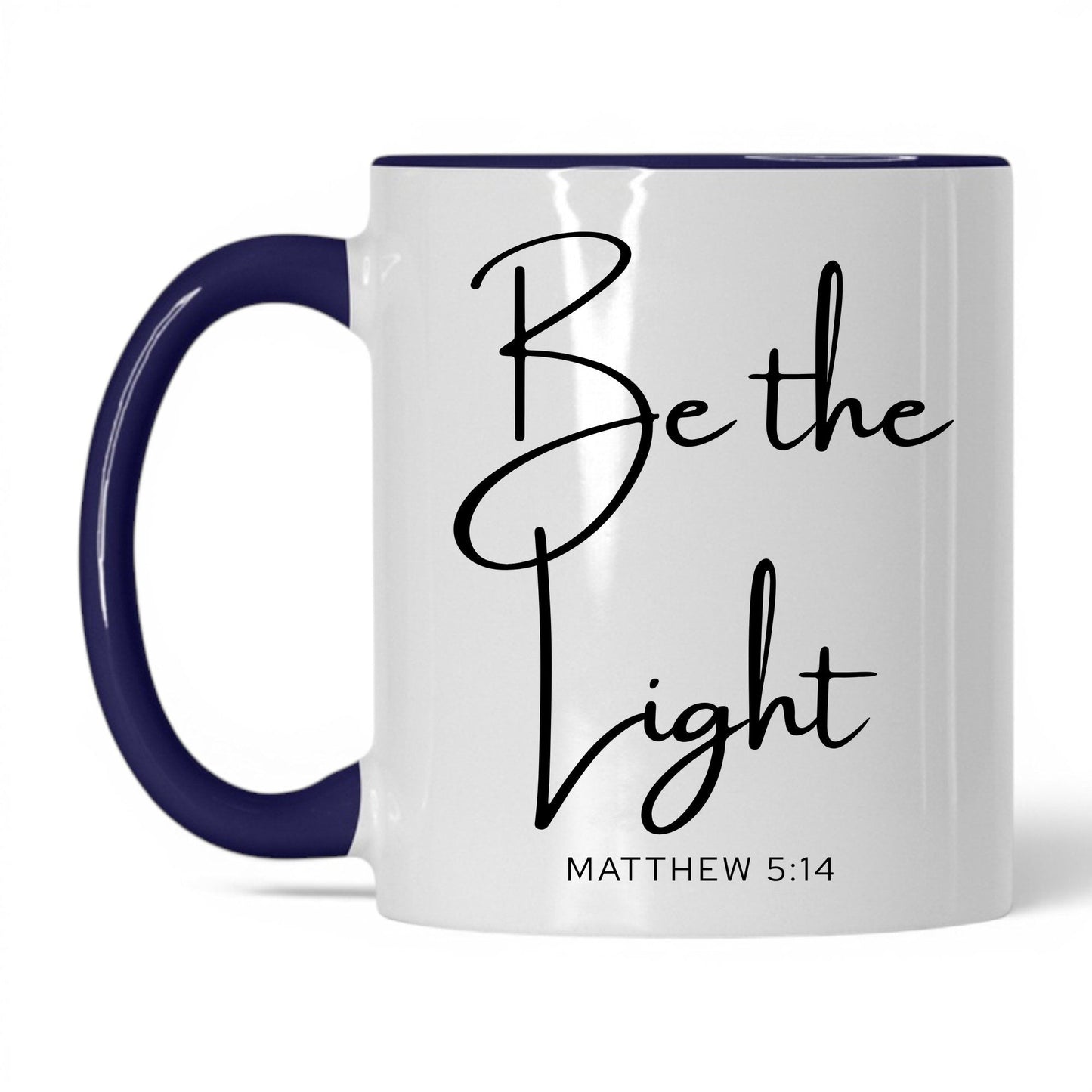 Be the Light Mug – 11oz White/Red Mug