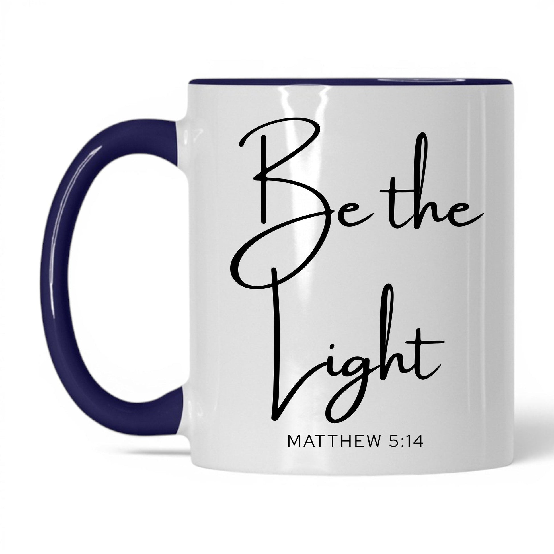 Be the Light Mug – 11oz White/Red Mug