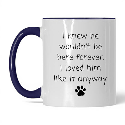 Loved Him Like It Anyway Mug – 11oz White/Midnight Blue Mug