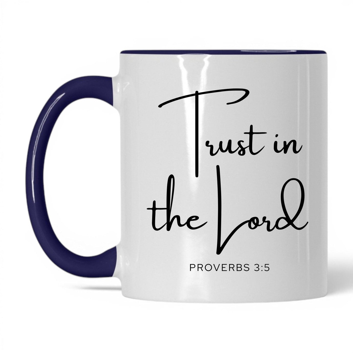 Lean Not on Your Own Mug – 11oz White/Red Mug