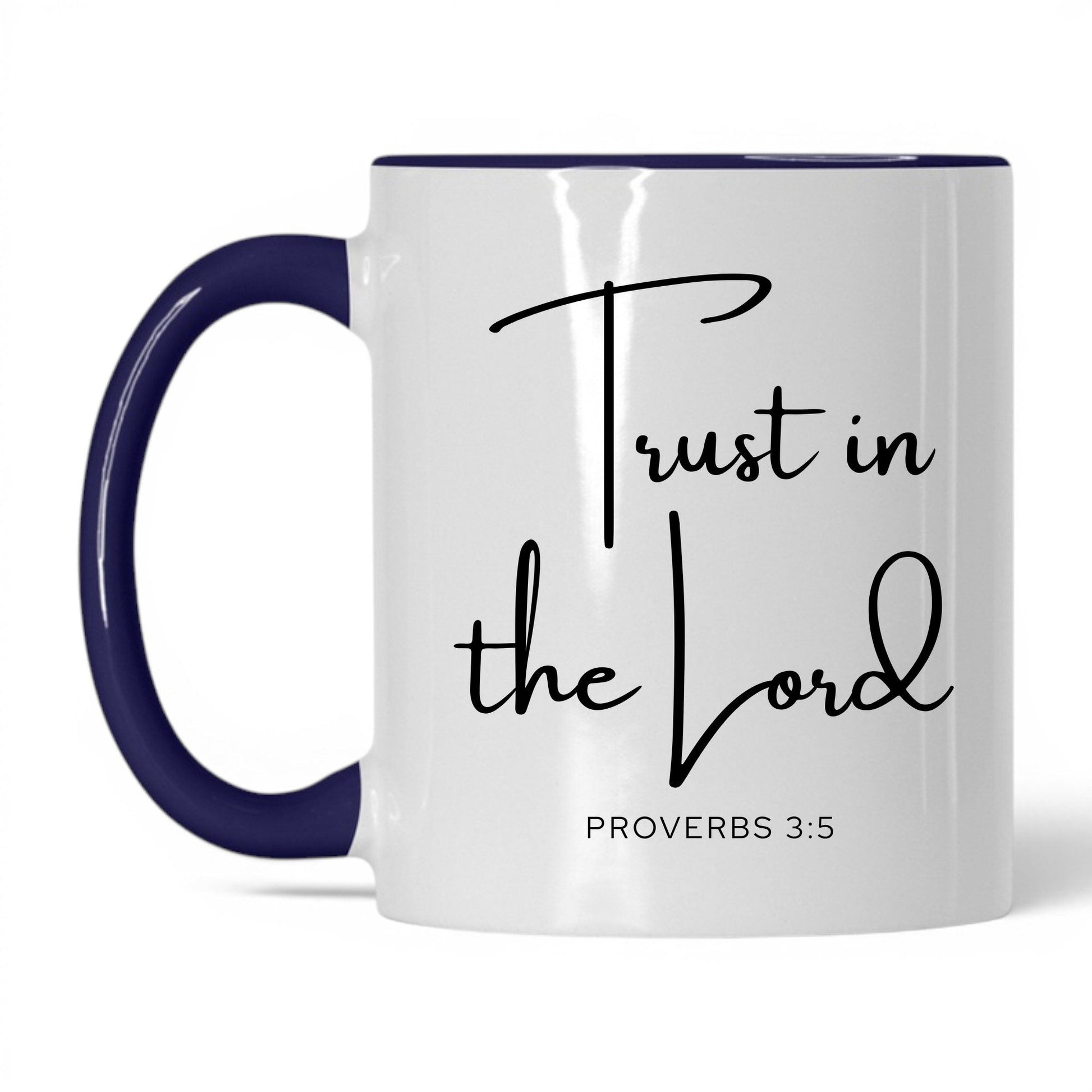 Lean Not on Your Own Mug – 11oz White/Red Mug