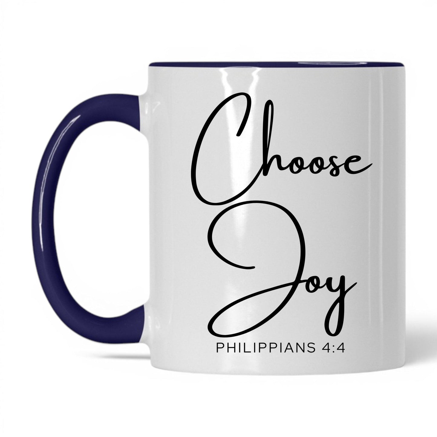 Choose Joy Mug – 11oz White/Red Mug