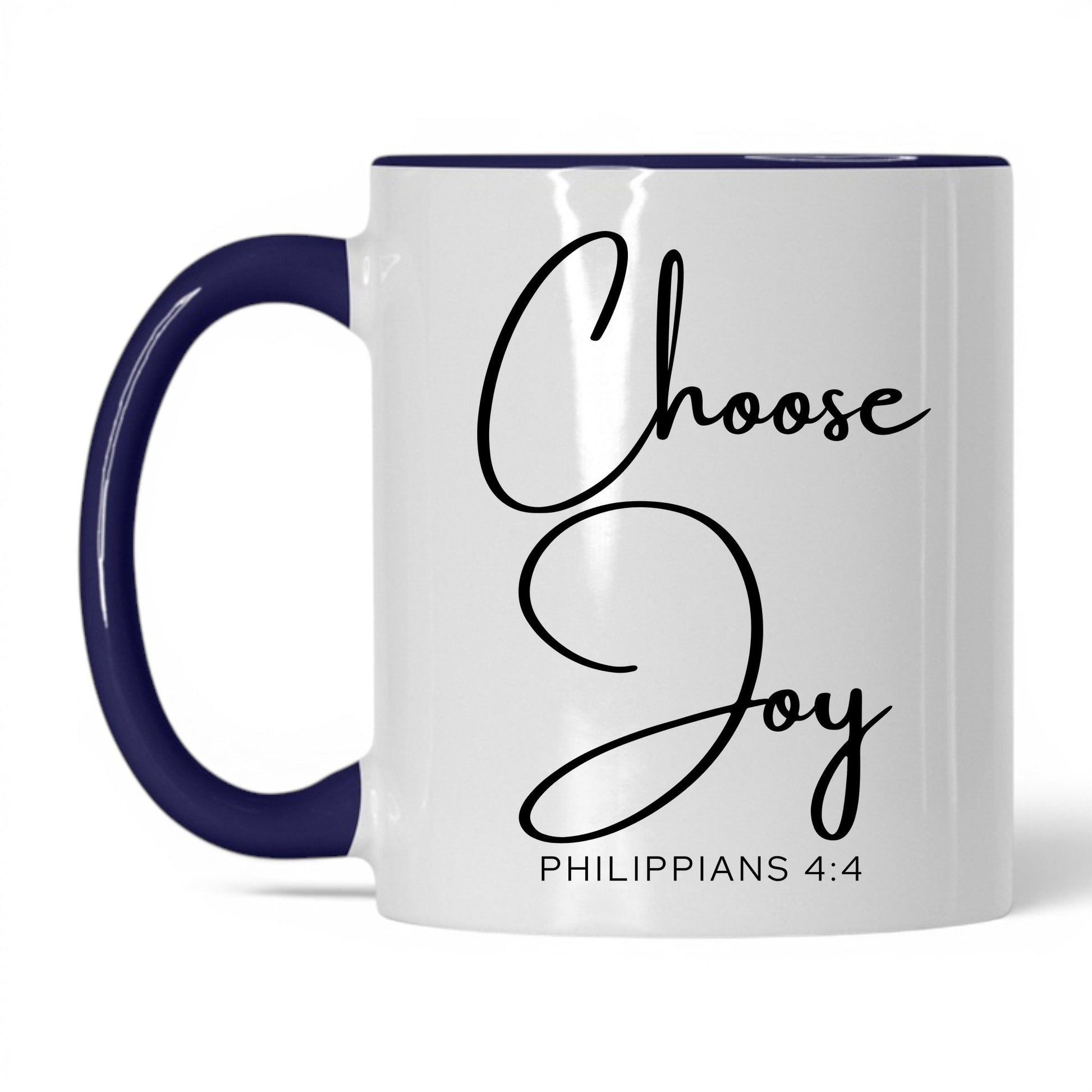 Choose Joy Mug – 11oz White/Red Mug