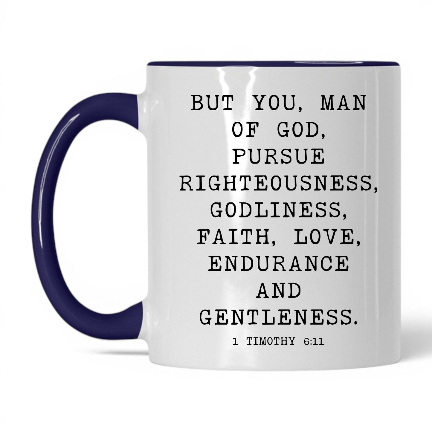 Man of God Mug – 11oz White/Red Mug