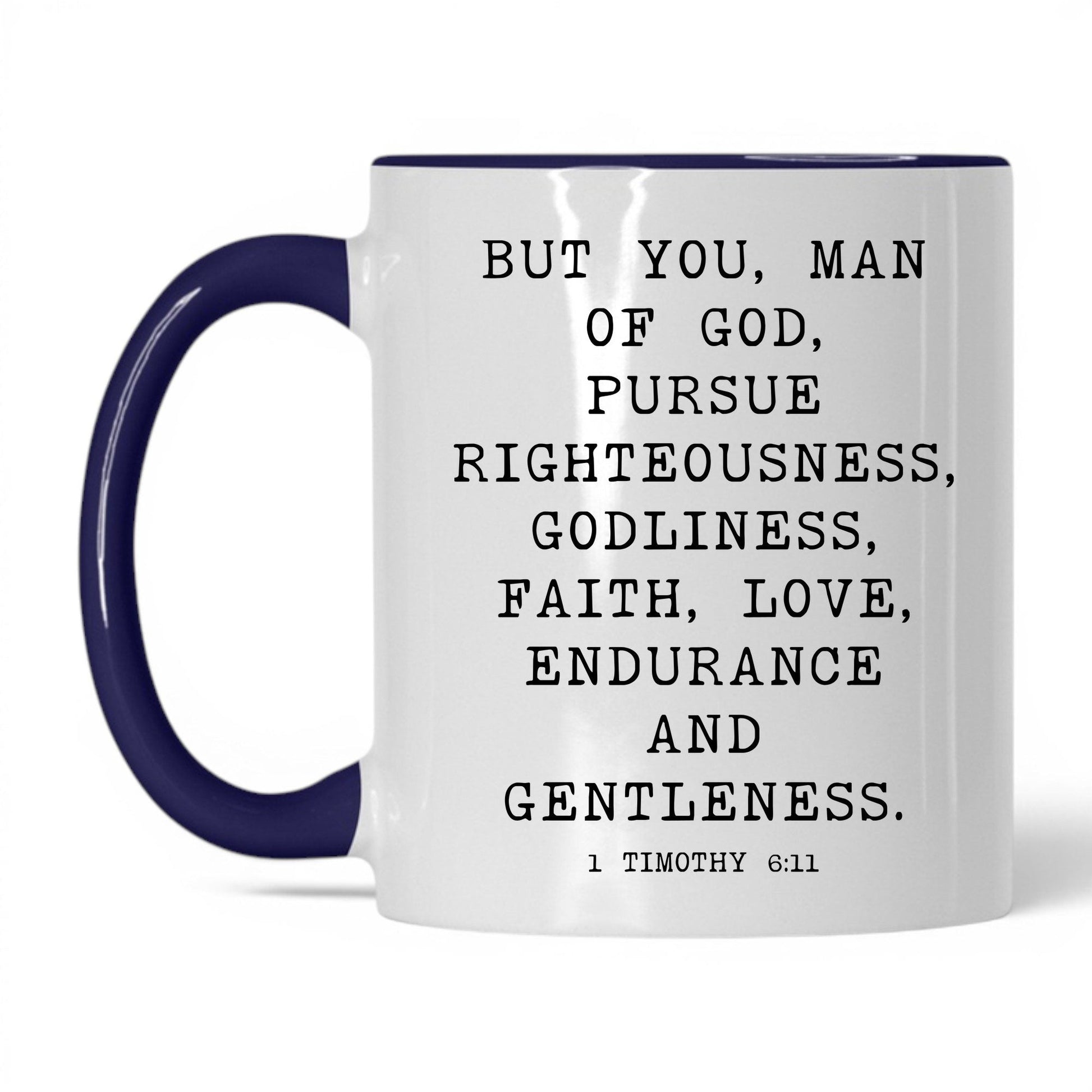 Man of God Mug – 11oz White/Red Mug