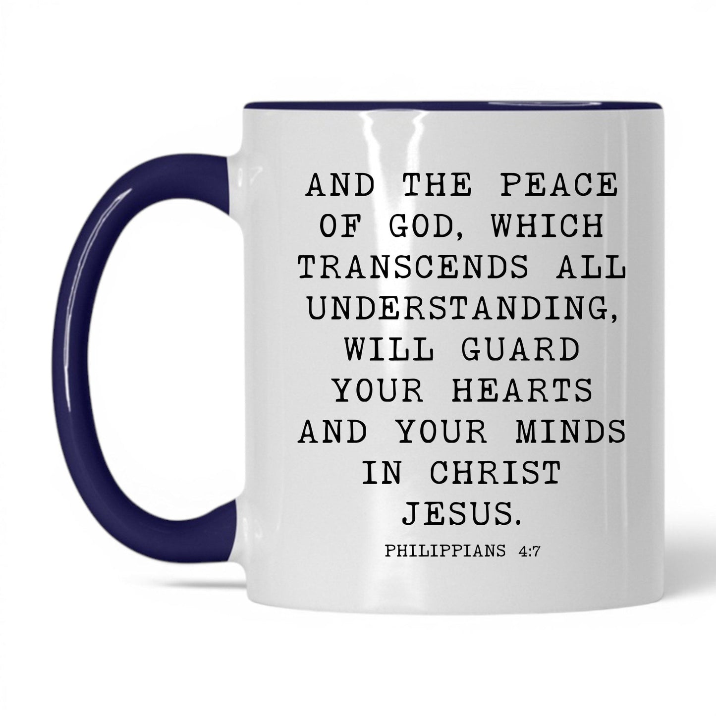 Peace of God Mug – 11oz White/Red Mug