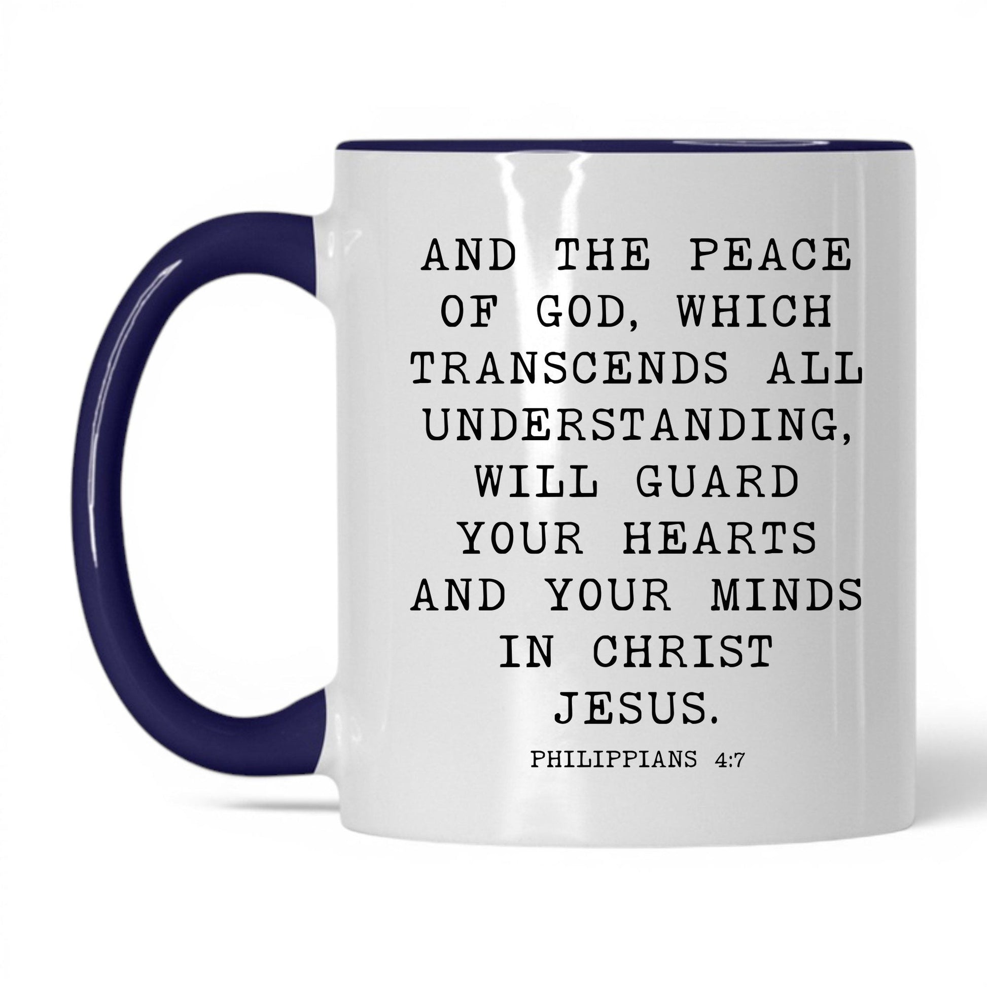 Peace of God Mug – 11oz White/Red Mug