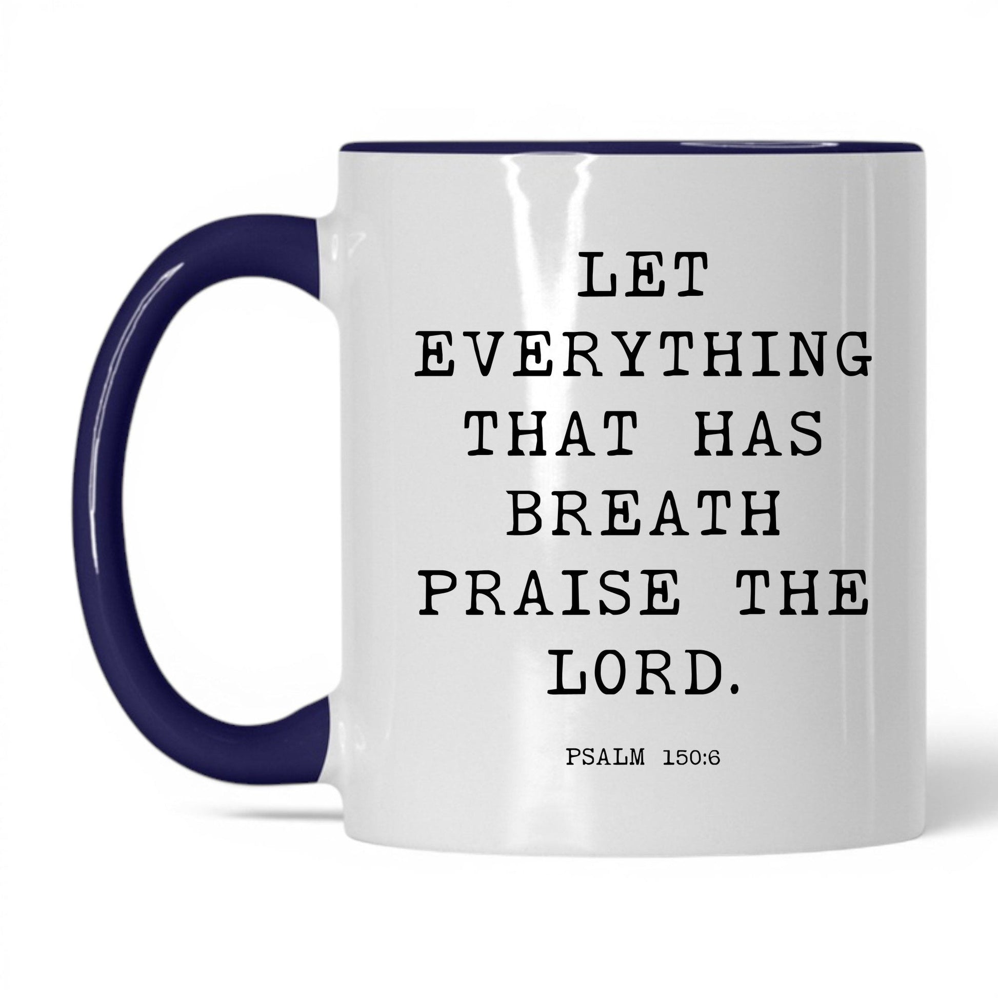 Praise the Lord Mug – 11oz White/Red Mug