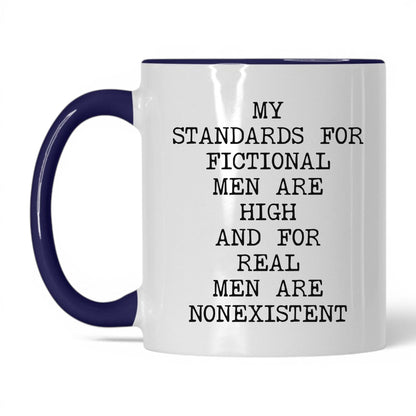 Standards for Fictional Men Coffee Mug