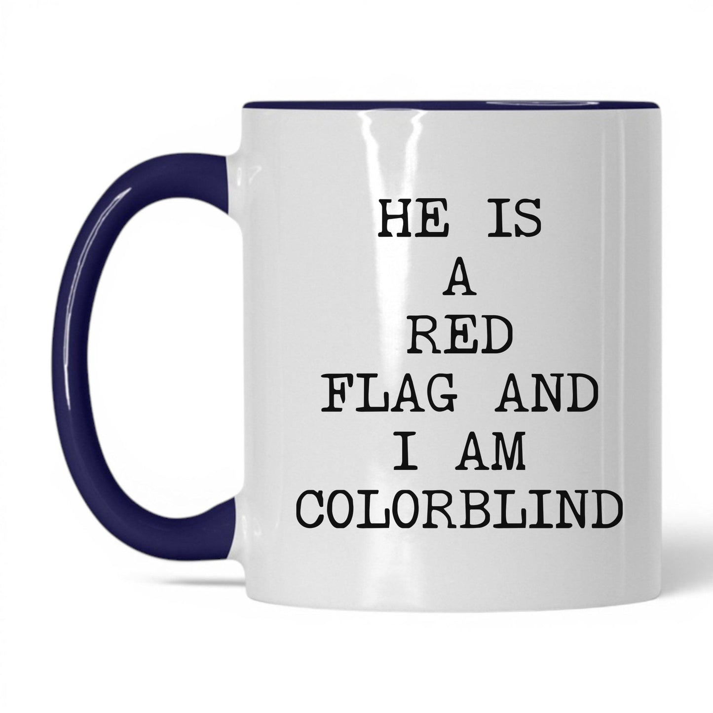 Red Flag and Colorblind Coffee Mug