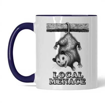 Local Menace Opossum Coffee Mug