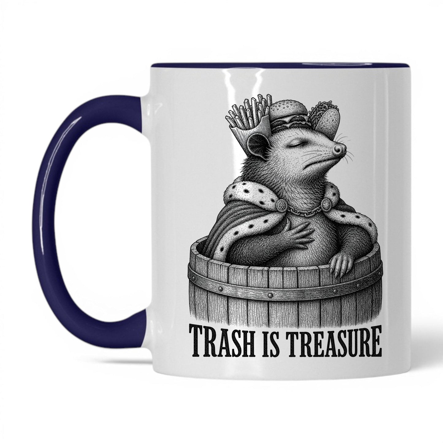 Trash Is Treasure Opossum Coffee Mug