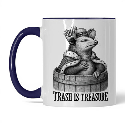 Trash Is Treasure Opossum Coffee Mug