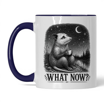 What Now Opossum Coffee Mug