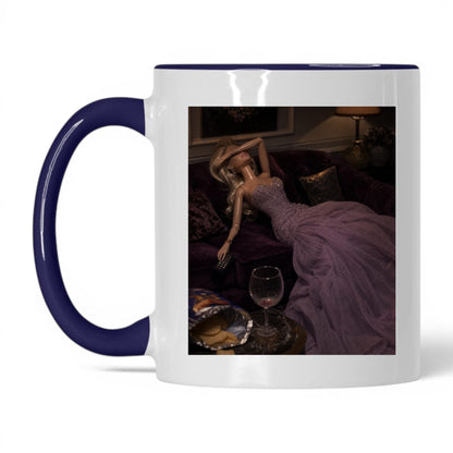 Resting Doll Face Coffee Mug