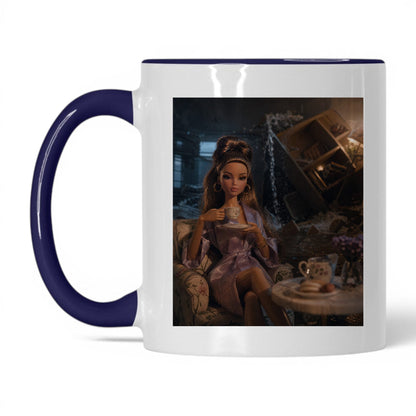 Unbothered Doll Face Coffee Mug