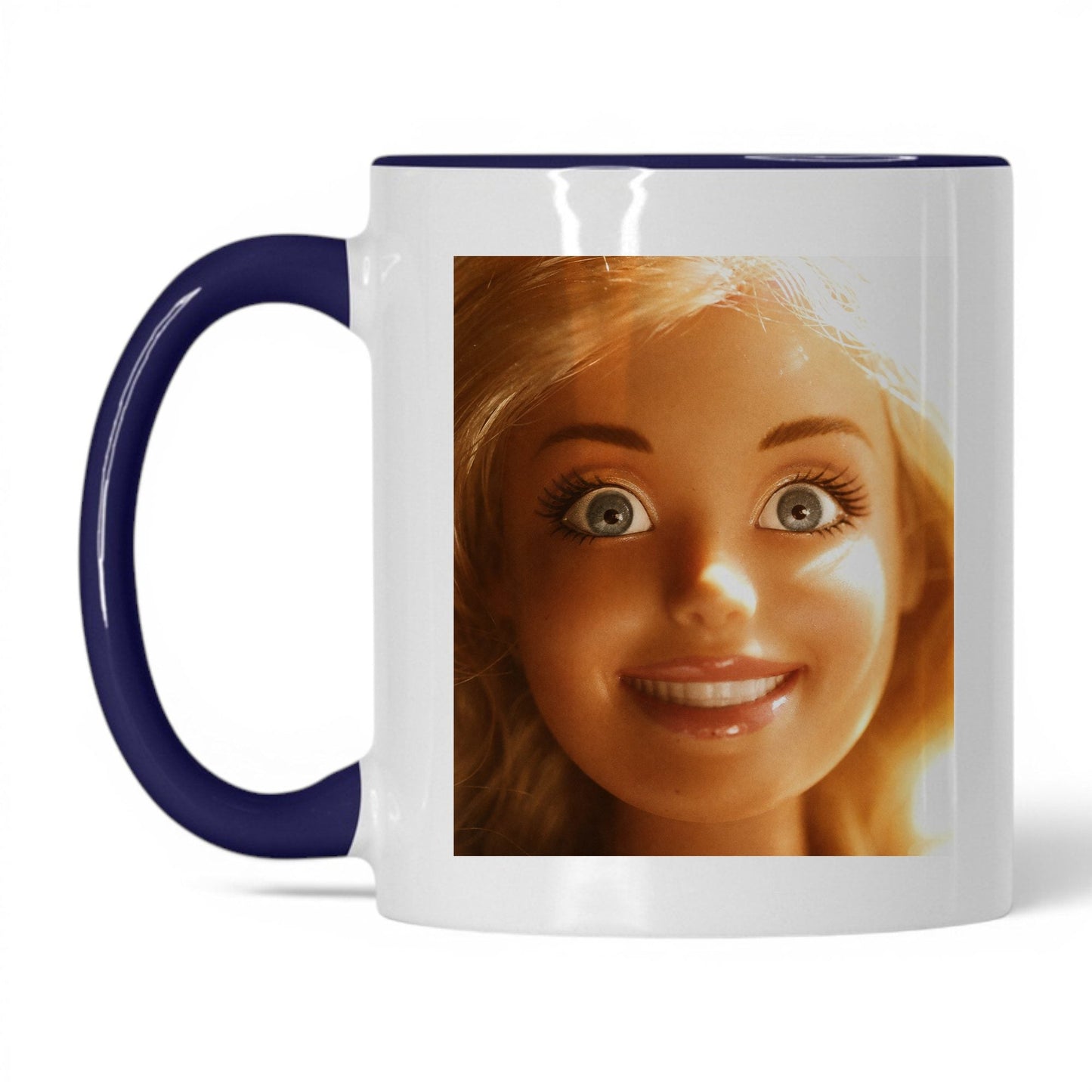 Unhinged Doll Face Coffee Mug