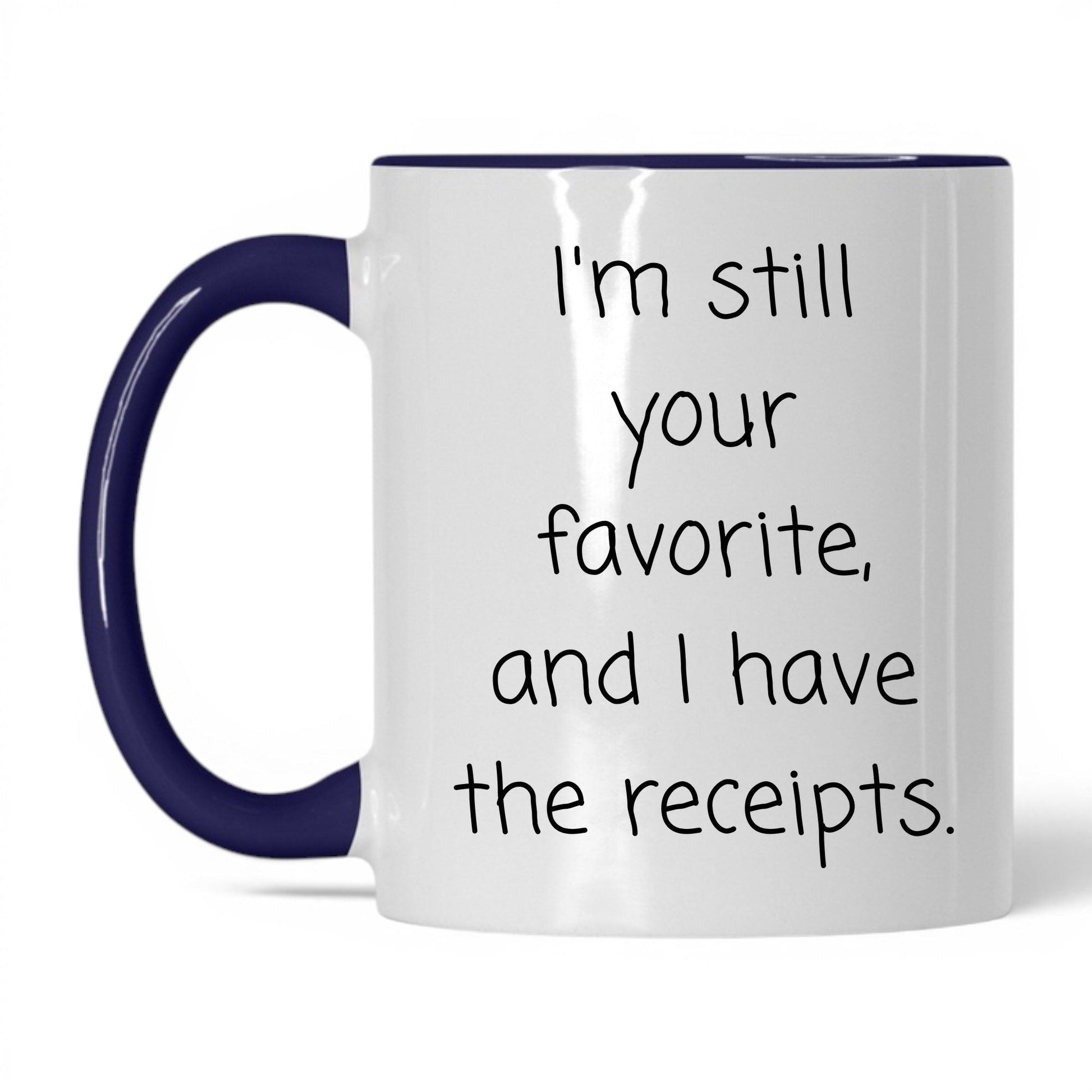 Still Your Favorite Mug – 11oz White/Midnight Blue Mug