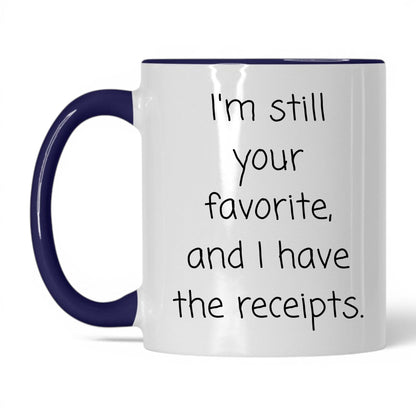 Still Your Favorite Mug – 11oz White/Midnight Blue Mug