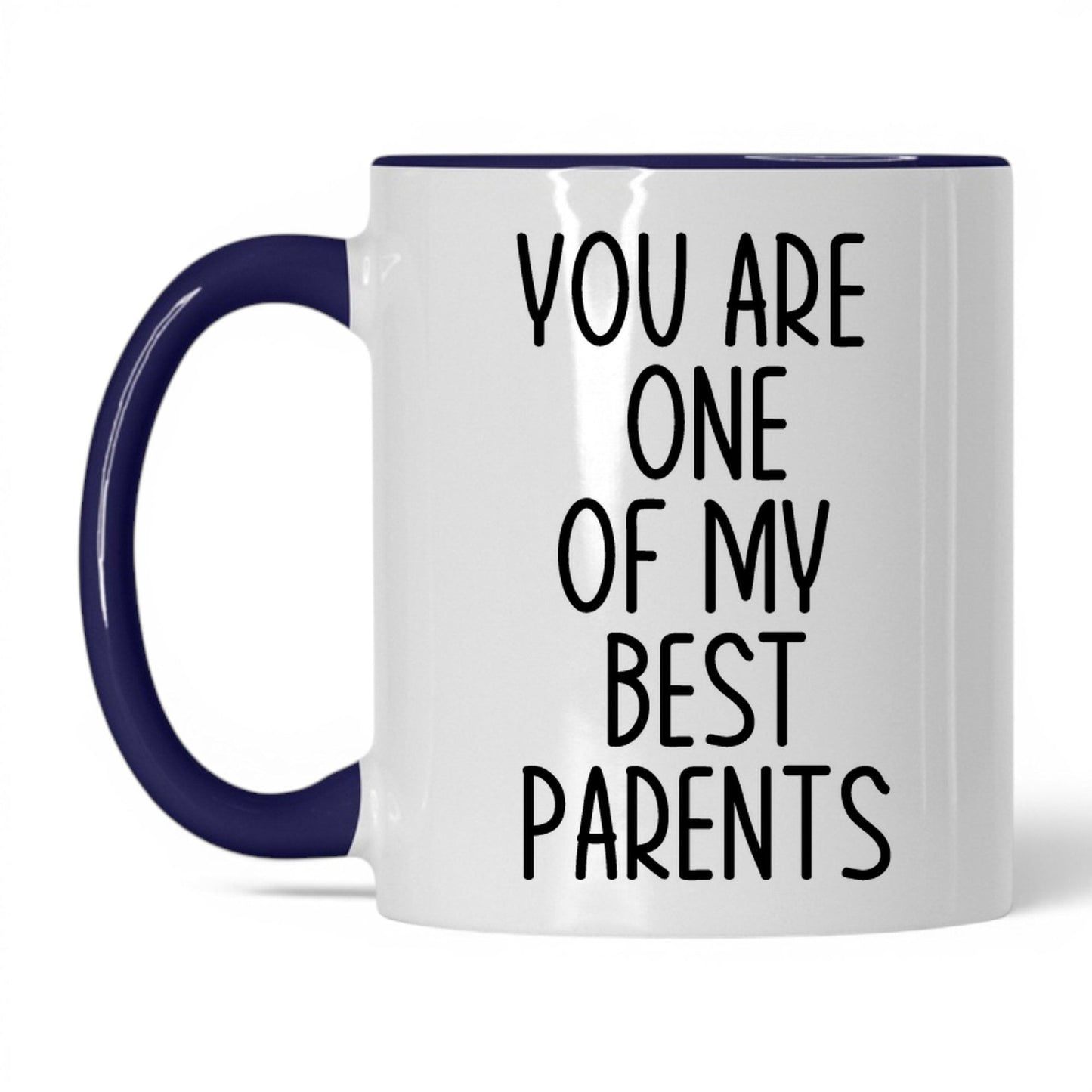 One of My Best Parents Mug – 11oz White/Midnight Blue Mug