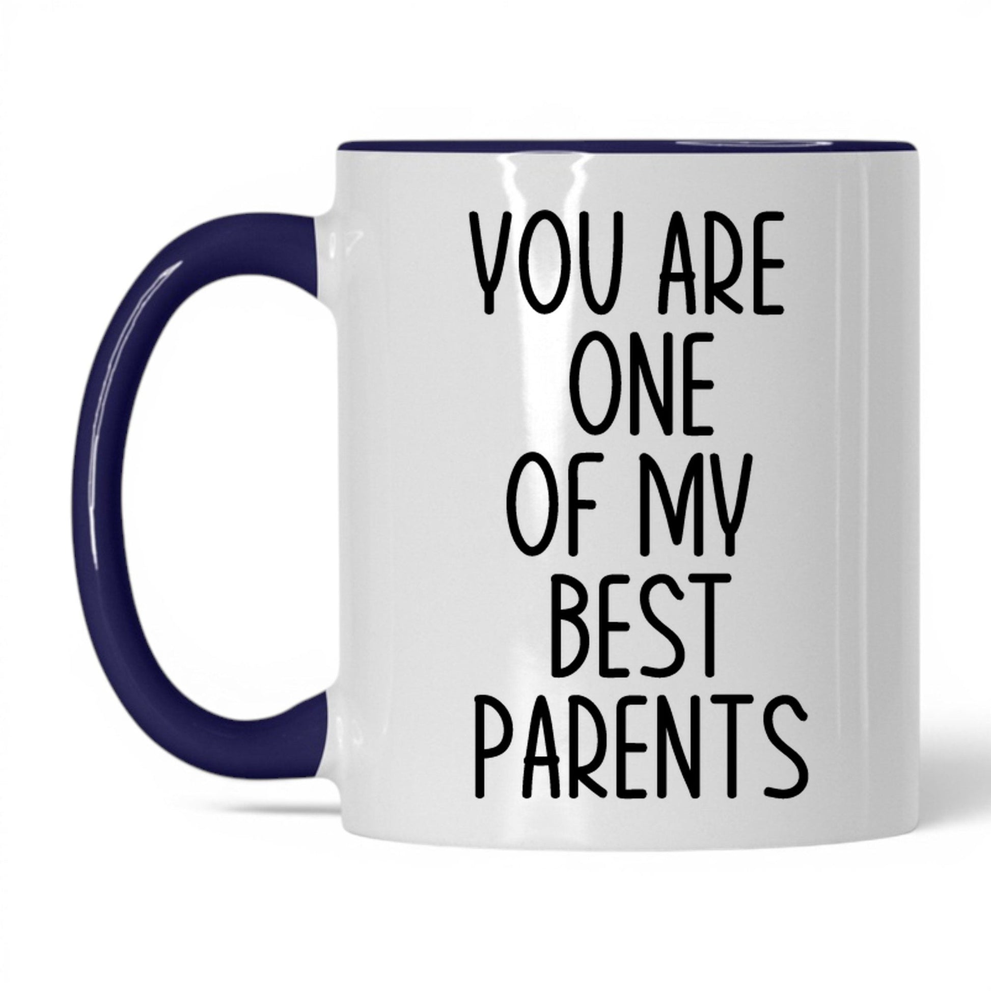 One of My Best Parents Mug – 11oz White/Midnight Blue Mug