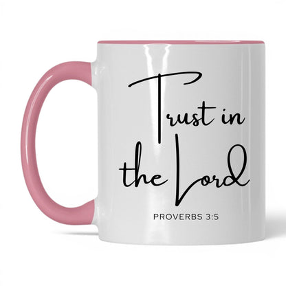 Lean Not on Your Own Mug – 11oz White/Midnight Blue Mug