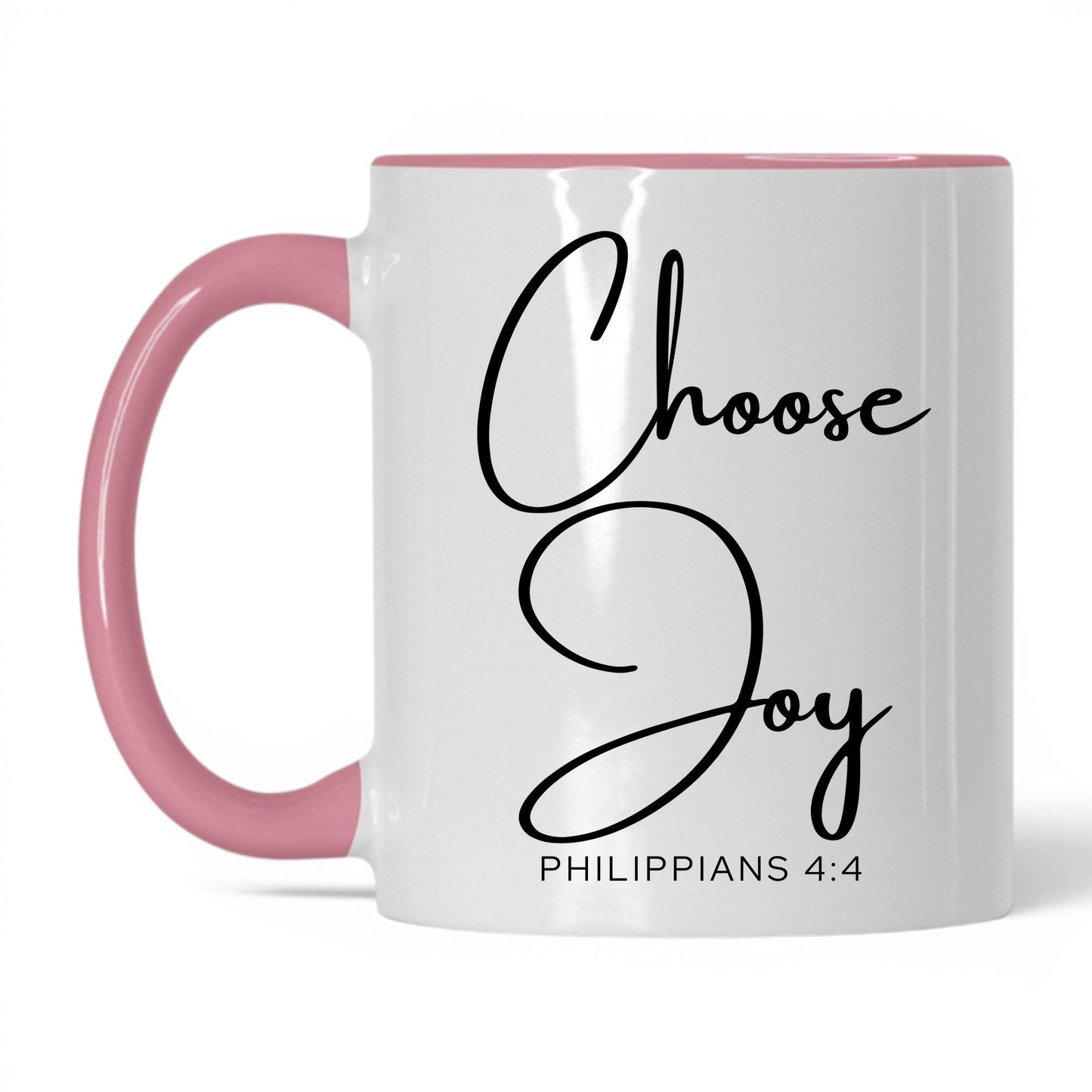 Choose Joy Mug – 11oz White/Midnight Blue Mug