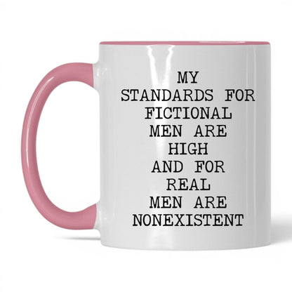 Standards for Fictional Men Coffee Mug