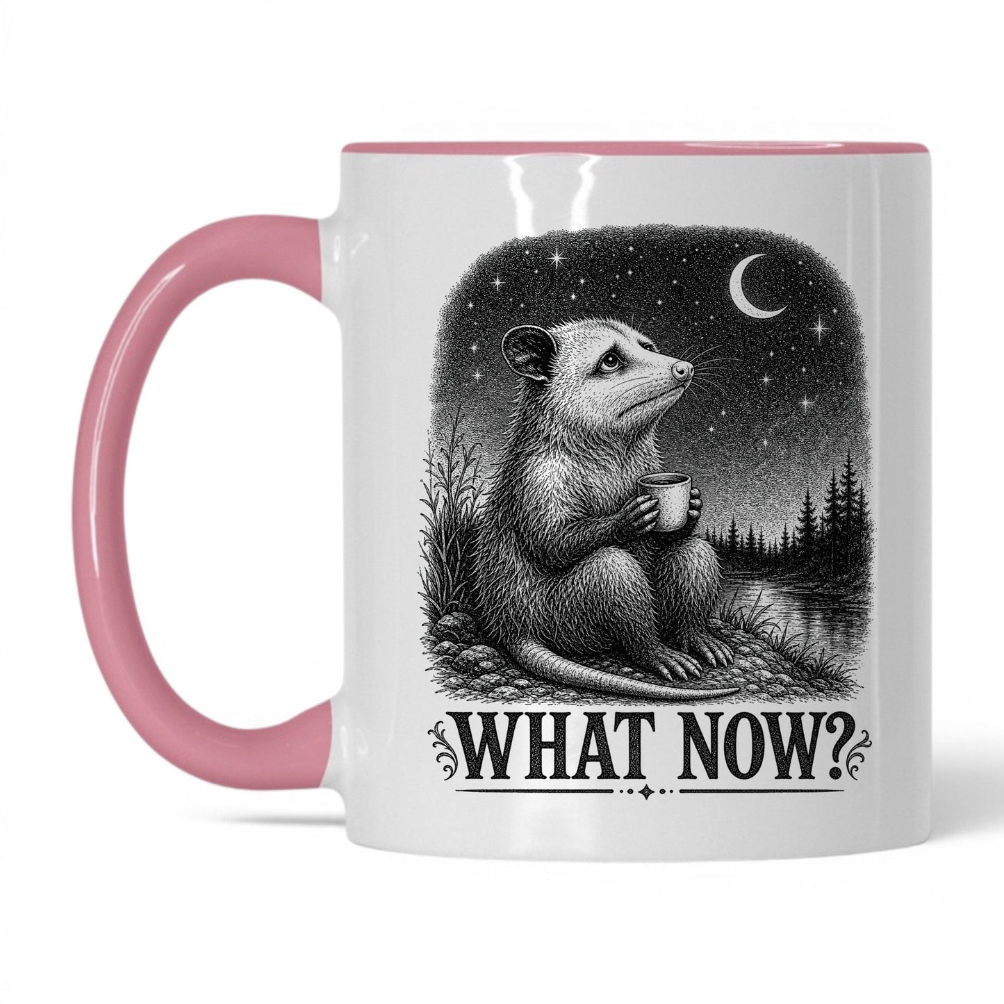 What Now Opossum Coffee Mug