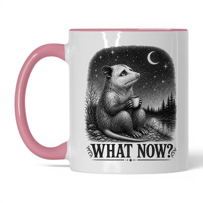 What Now Opossum Coffee Mug