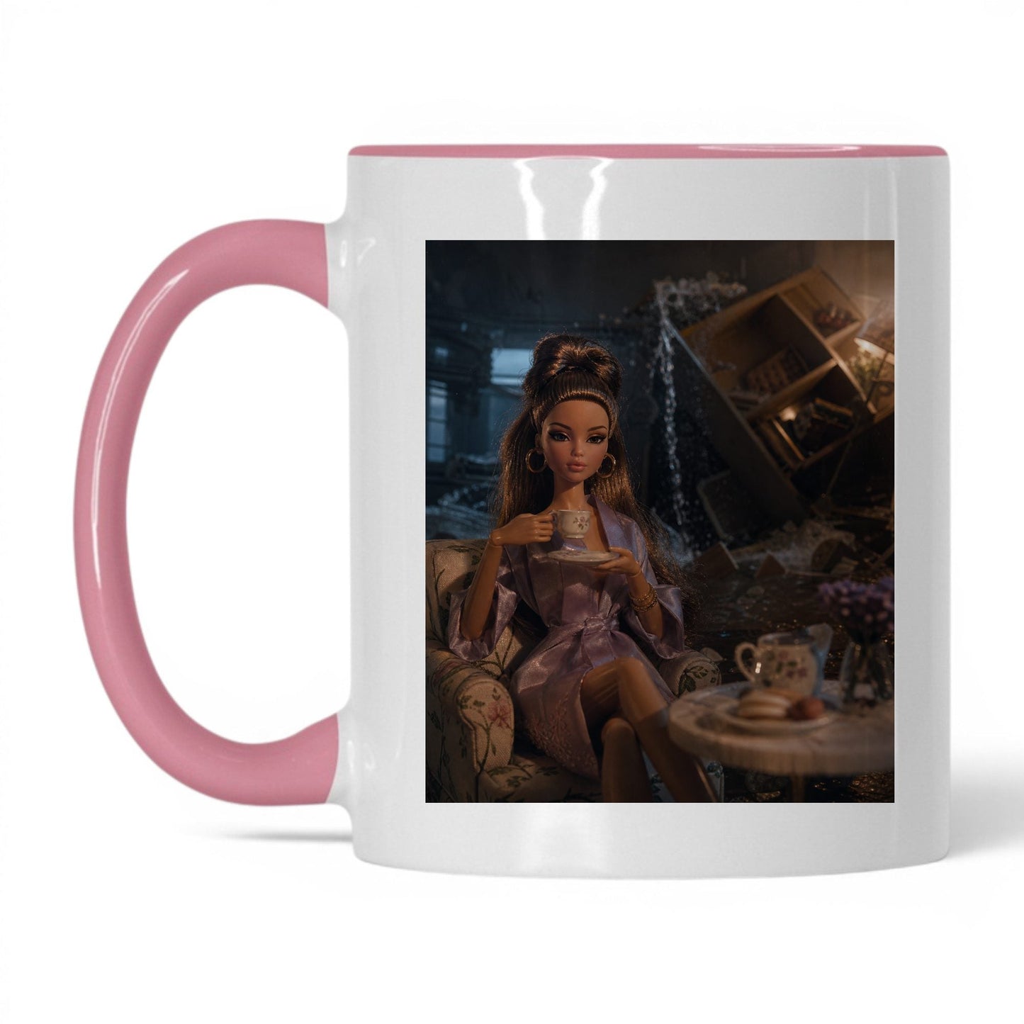 Unbothered Doll Face Coffee Mug
