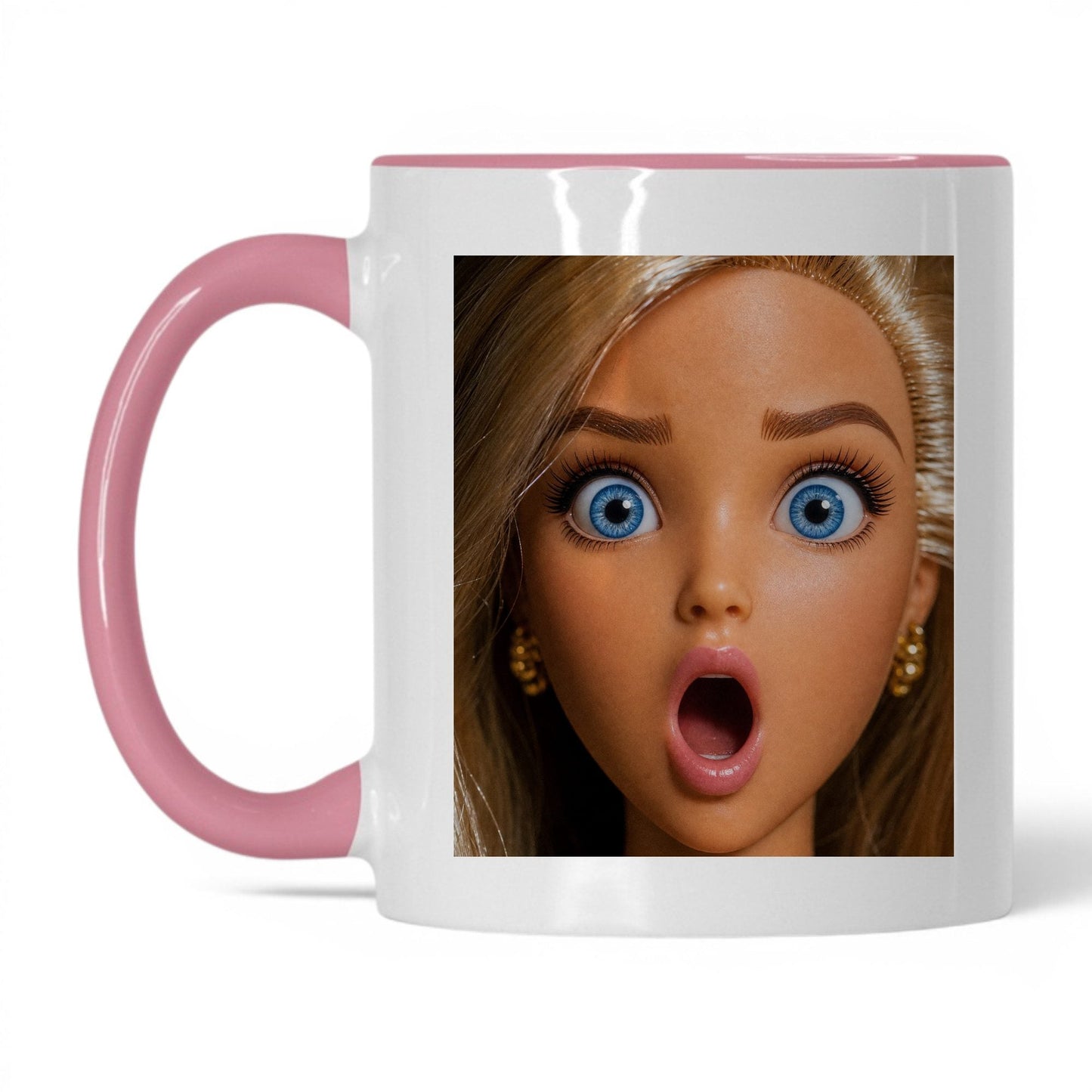 Offended Doll Face Coffee Mug