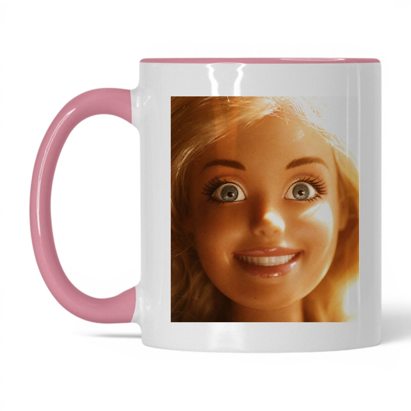 Unhinged Doll Face Coffee Mug
