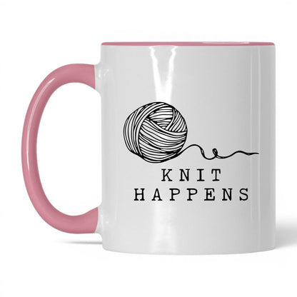Knit Happens Coffee Mug