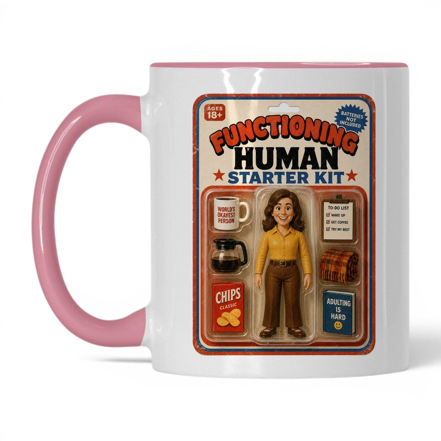 Functioning Human Kit for Her Coffee Mug