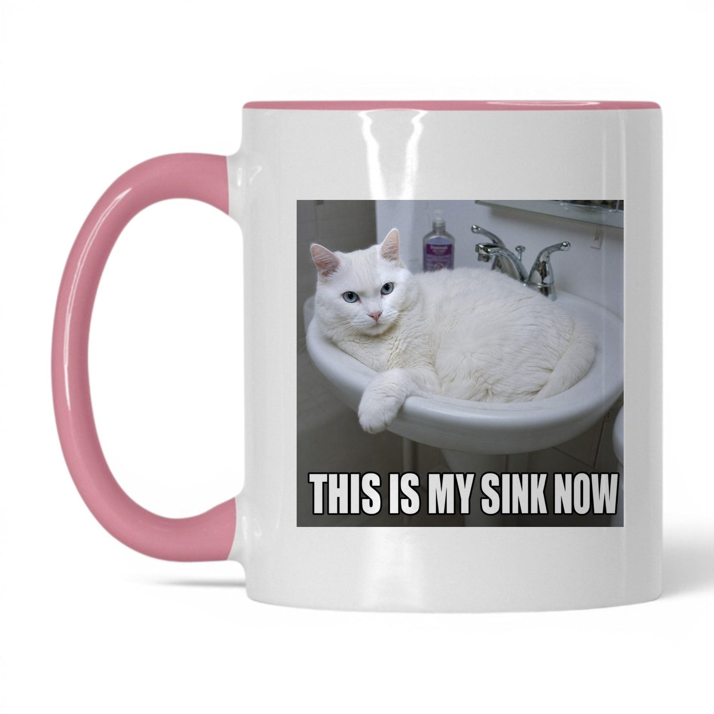 This Is My Sink Now Cat Coffee Mug