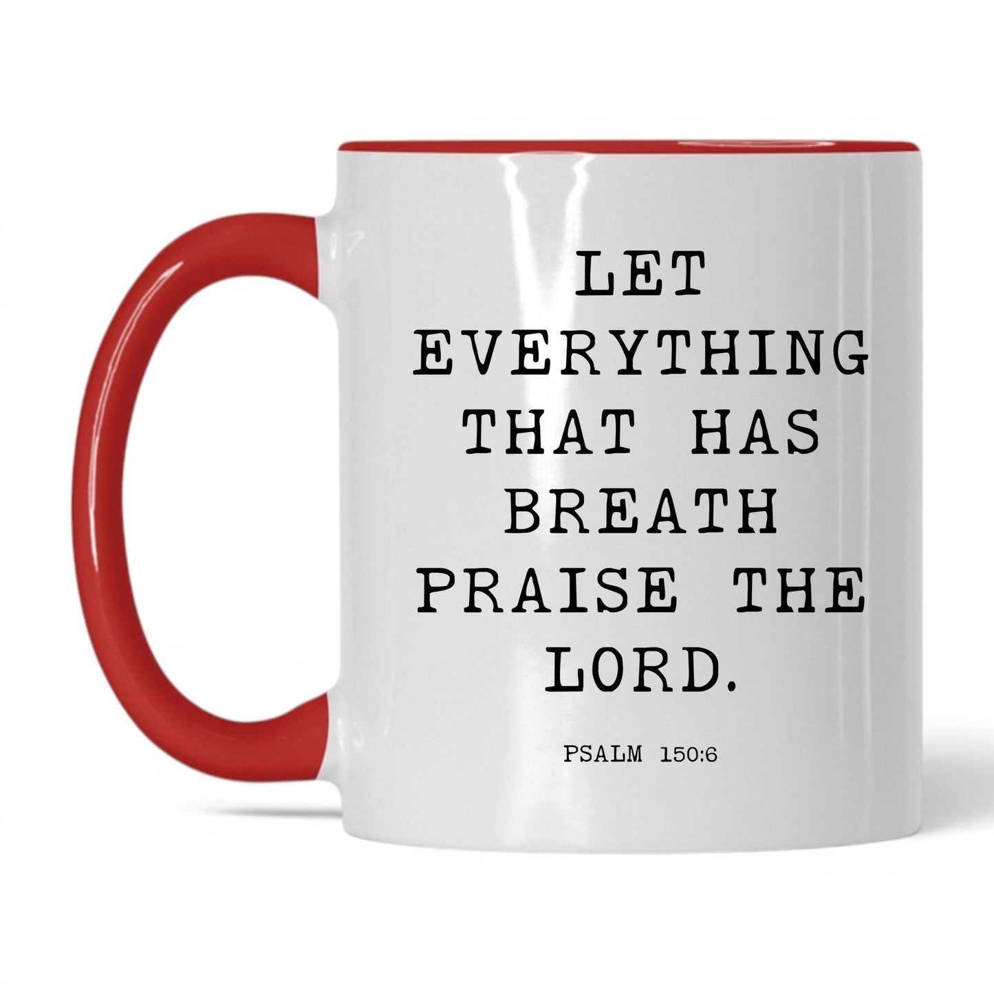 Praise the Lord Mug – 15oz White/Black Mug