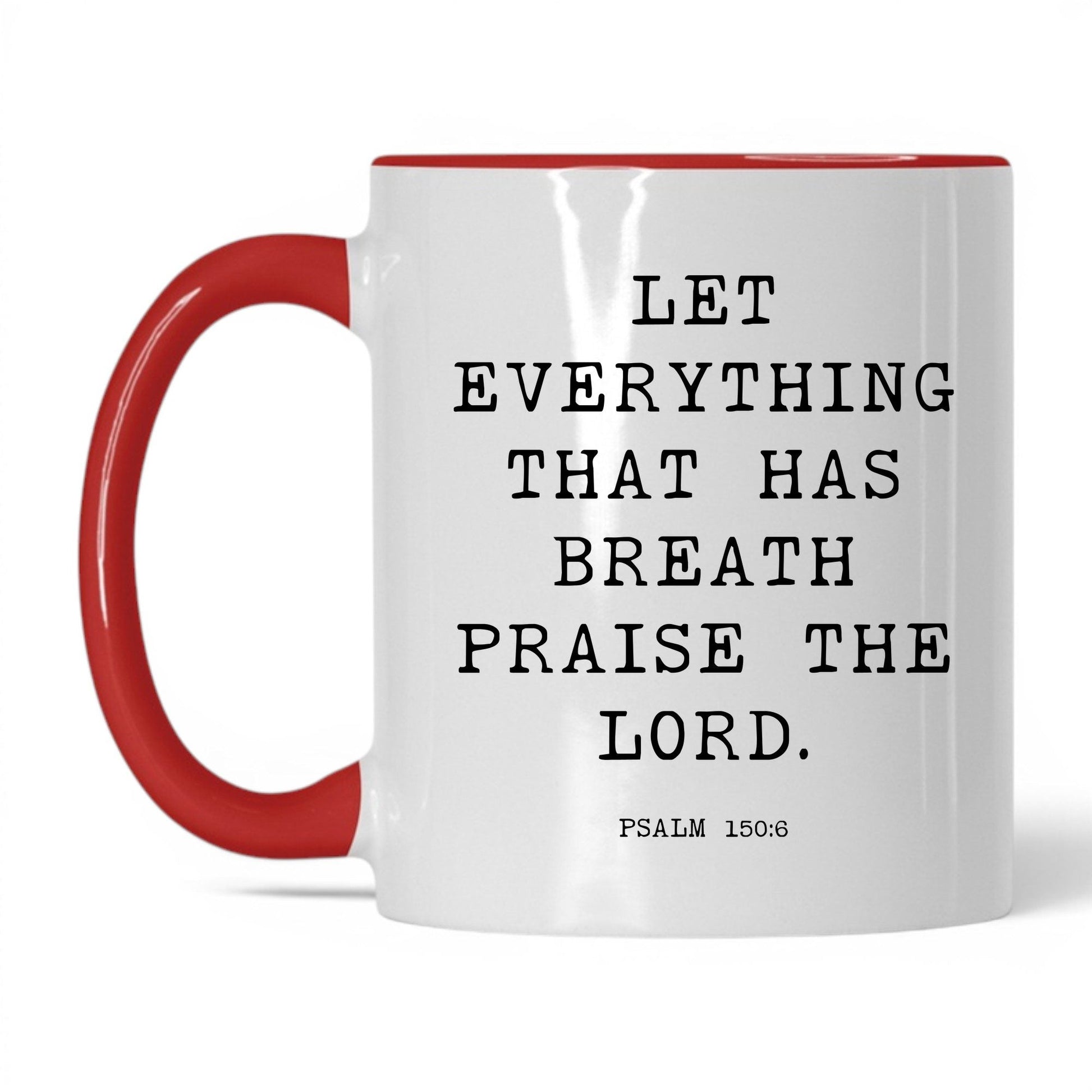 Praise the Lord Mug – 15oz White/Black Mug