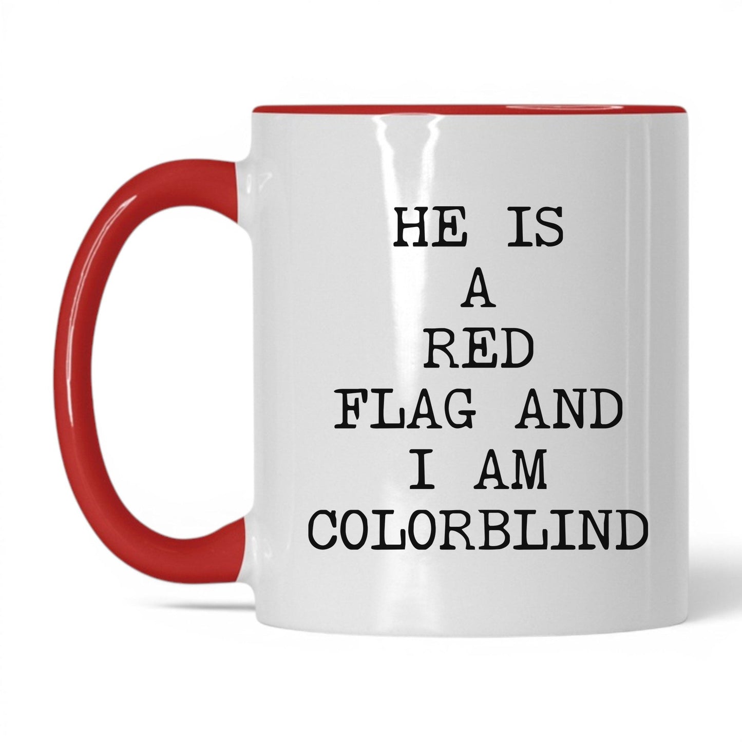 Red Flag and Colorblind Coffee Mug