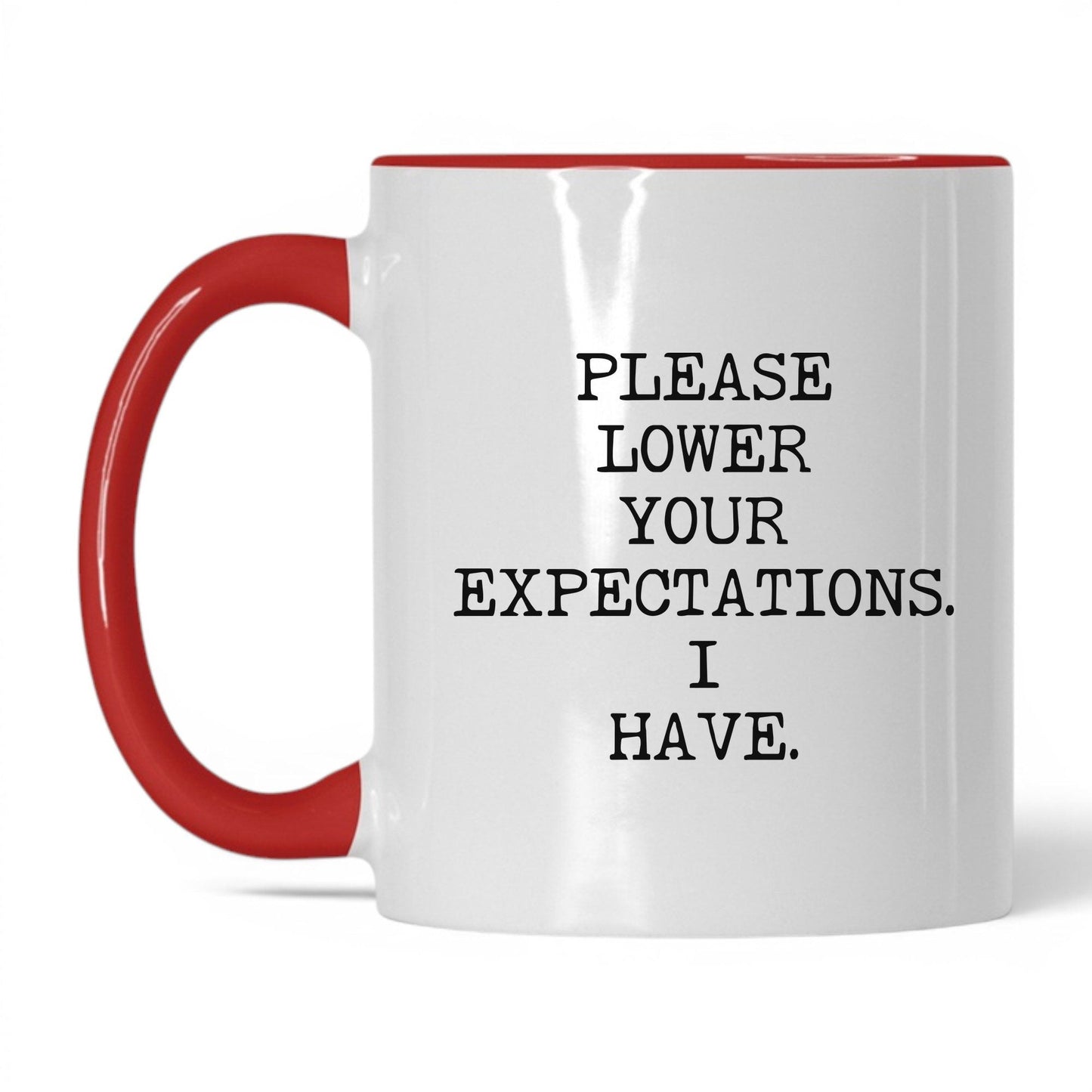 Please Lower Your Expectations Mug