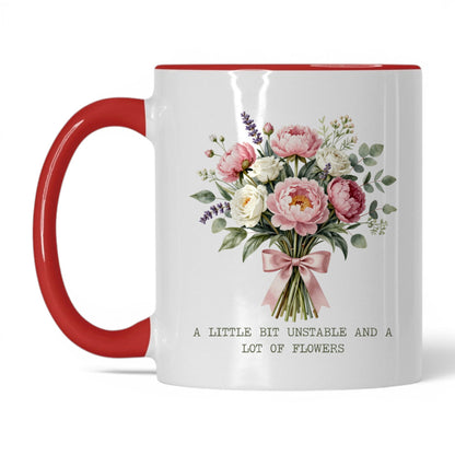 Unstable and a Lot of Flowers Coffee Mug