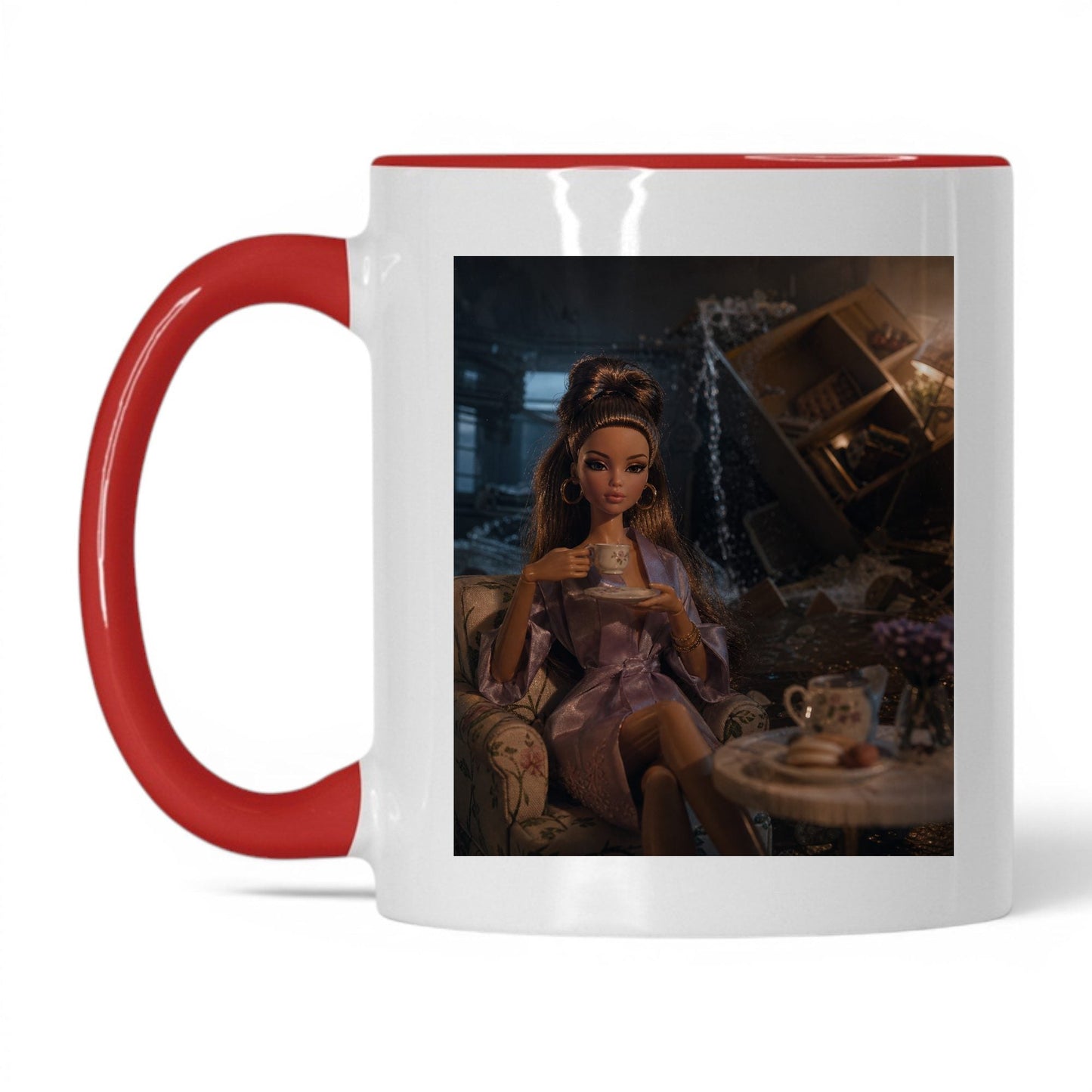 Unbothered Doll Face Coffee Mug