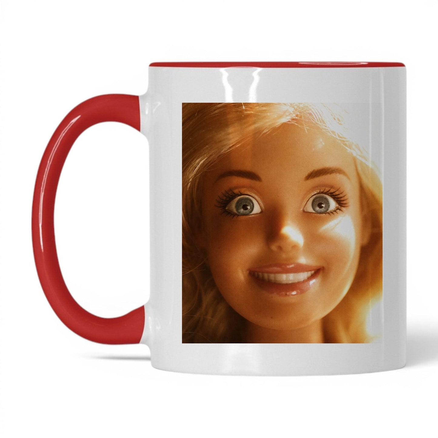 Unhinged Doll Face Coffee Mug